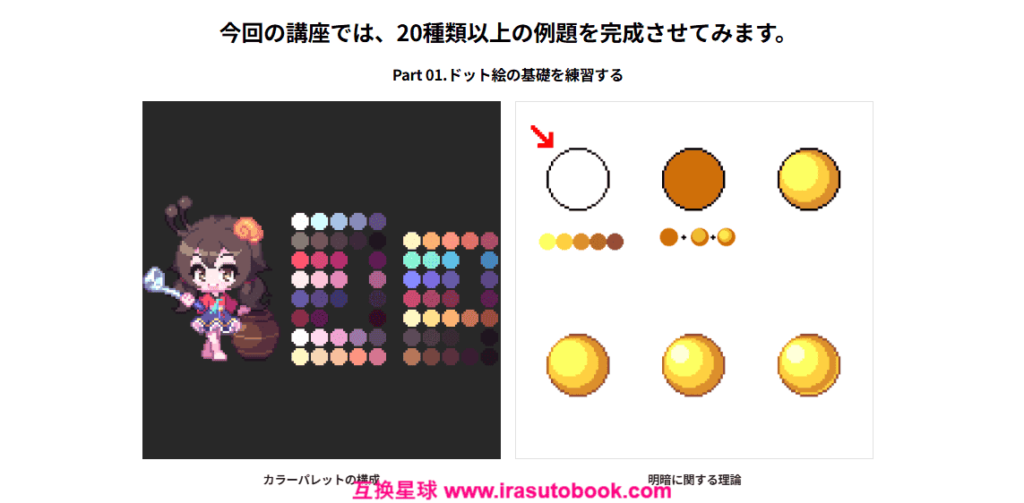 [COLOSO]ゲーム向けドットキャラクター＆アニメーション入門[高清画质]