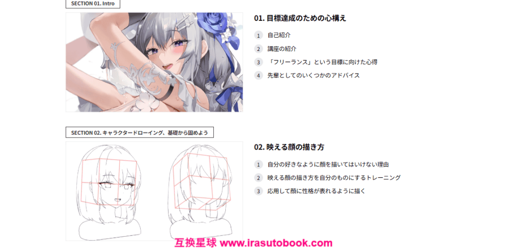 [日韩课程]以变形设计与氛围表现打造人气角色插画[高清画质]