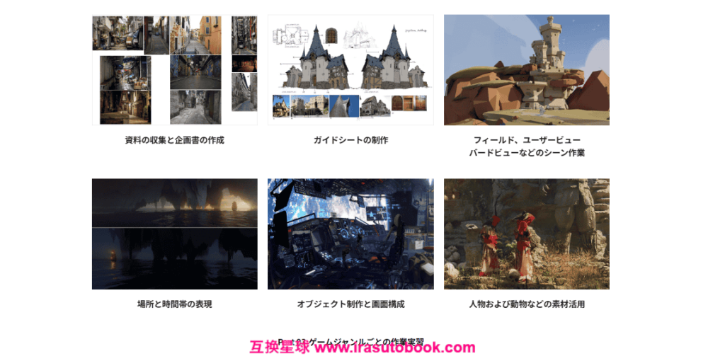 [日韩课程]完全攻略 50 讲：游戏背景概念艺术手册[高清画质]