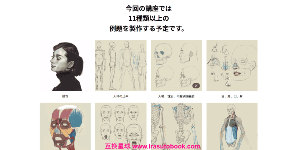 [日韩课程]基于解剖学的人体绘画课程[高清画质]