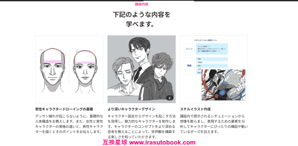 [日韩课程]魅力男性角色设计[高清画质]