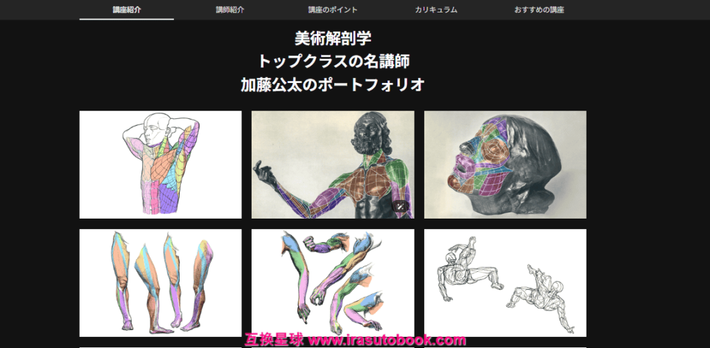 [日韩课程]边画边学：美术解剖学入门[高清画质]