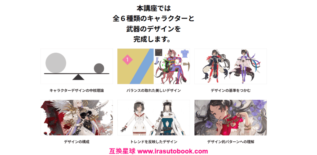 [日韩课程]大众喜爱的角色服装及武器设计[高清画质]