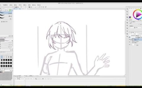 [课程中心]莫那缘气fufu萌系少女立绘团练2025[高清画质]