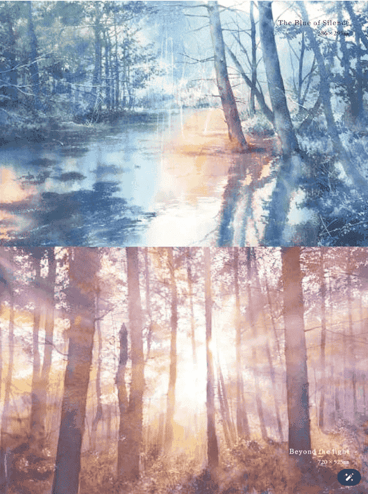 [互换中]一天之内画出如此美丽的风景水彩[96P]