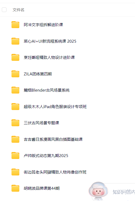 [附加内容]120T国产插画课程[最全大合集]