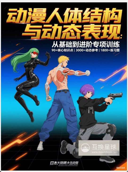 [已完成]动漫人体结构与动态表现[533P]