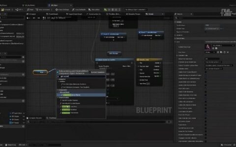 [课程中心]唐三彩UE5角色技能特效全流程[高清画质]