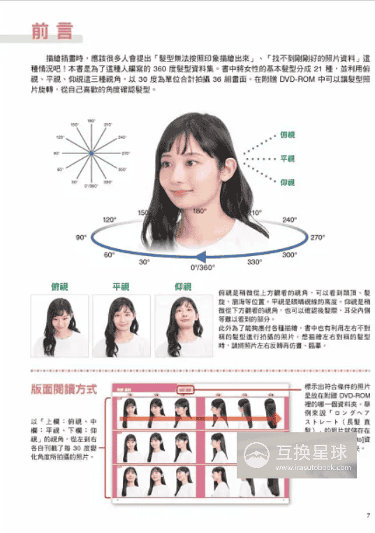 [已完成]插画艺术家的360度发型图鉴大全[215P]