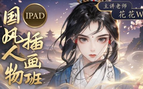 [课程中心]iPad国风人物插画班第1期[高清画质]