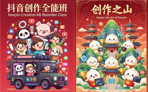 [课程中心]抖音创作全能班[高清画质]