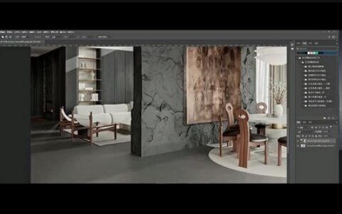 [课程中心]江岸篝火Corona12终极小灶写实渲染2024[高清画质]