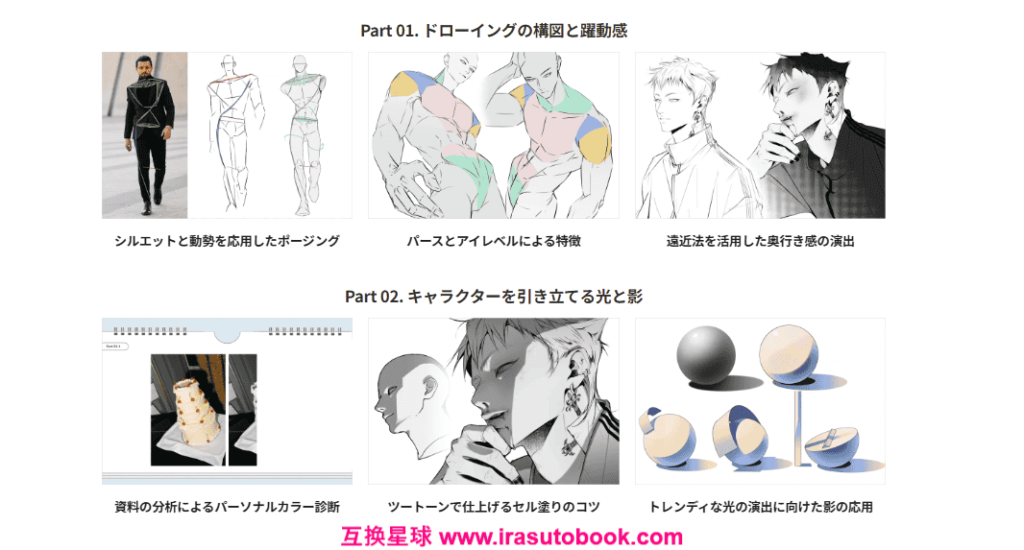 [日韩课程]如何描绘和指导男性角色以营造最佳氛围[高清画质]