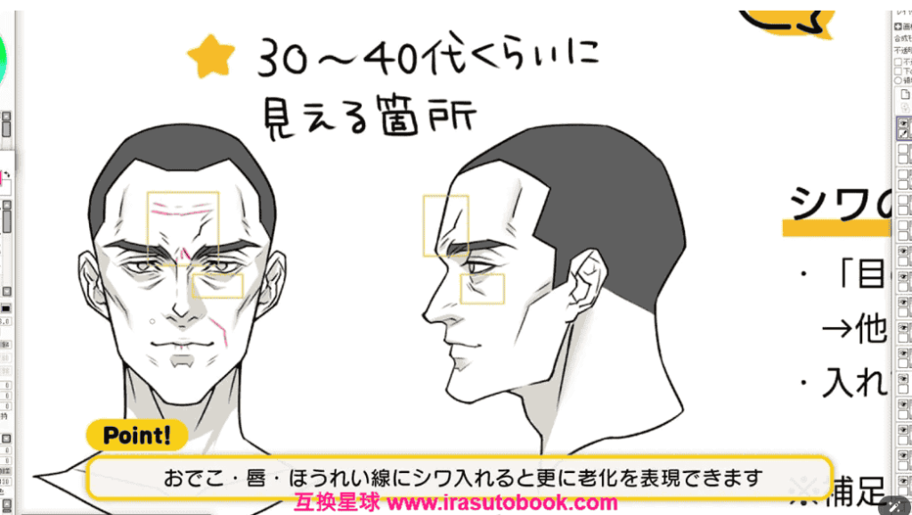 [日韩课程]帅气大叔的画法[高清画质]