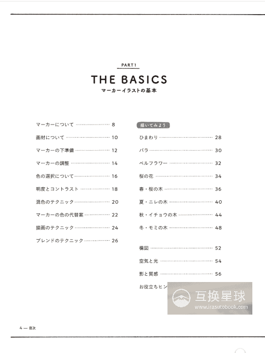 [互换中]马克笔插画教课书[132P]
