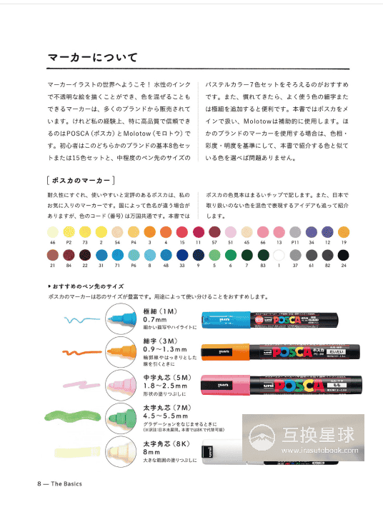 [互换中]马克笔插画教课书[132P]