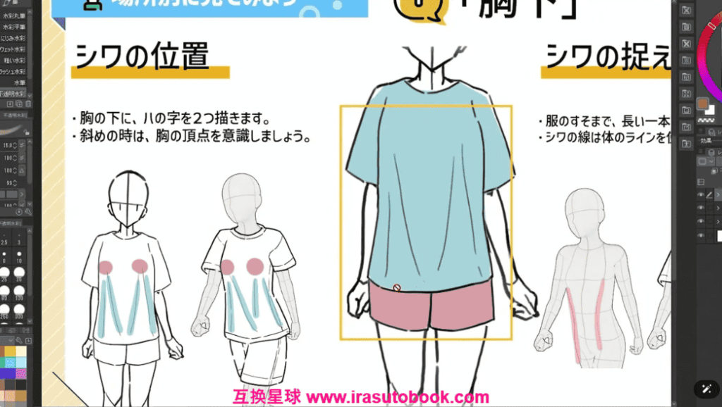 [日韩课程]面向初学者的服装画法[高清画质]