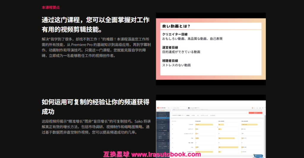 [日韩课程]完整指南57节课：知名频道视频剪辑技术[高清画质]