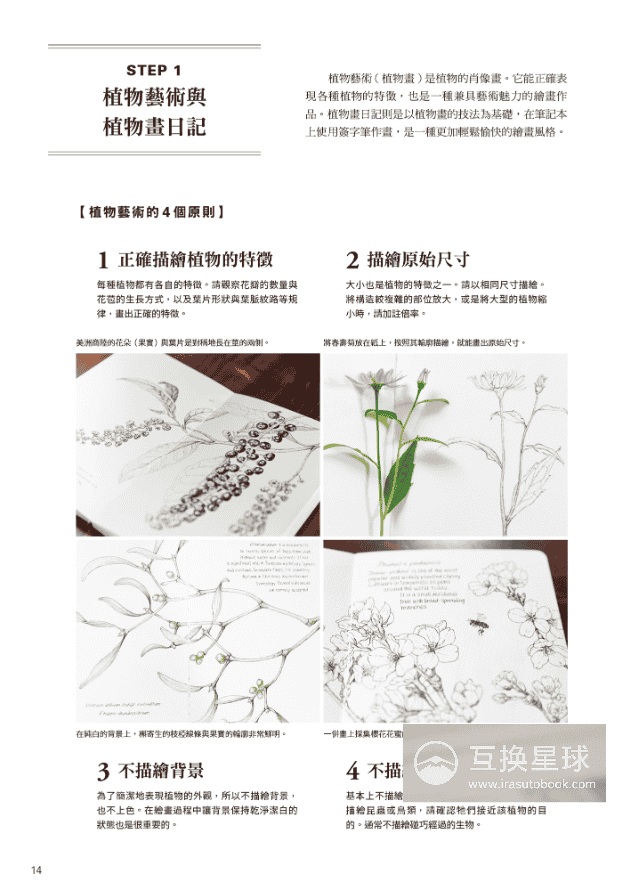 [已完成]BOTANICAL DIARY零基础植物画[136P]