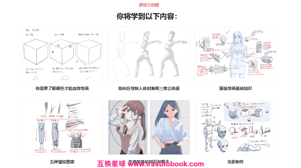 [日韩课程]通过公式和模式学习！轻松掌握角色细节练习[高清画质]