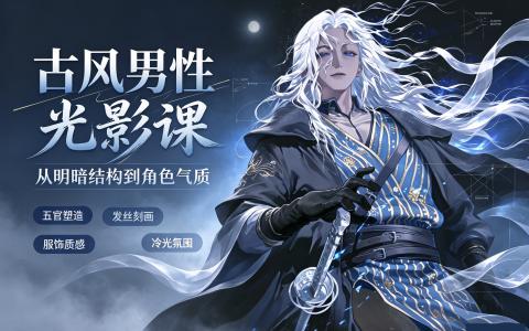 [课程]古风男性光影课[高清画质]