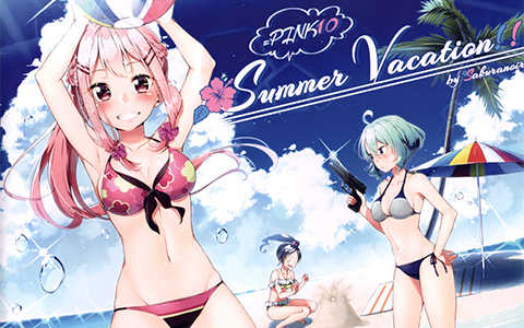 [画集][サクラノイロ (桜木蓮)]=PINK10 Summer Vacation!![10P]