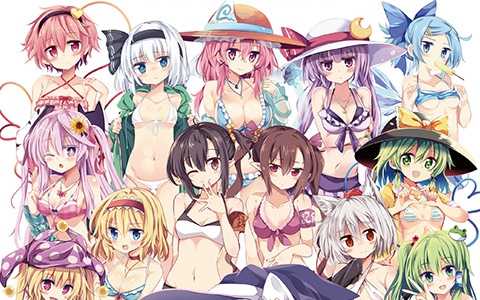 [画集][祭唄]東方水着[124P]