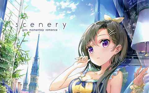 [画集][ラジアルエンジン (ふーみ)]scenery -girls momentaly romance-[15P]