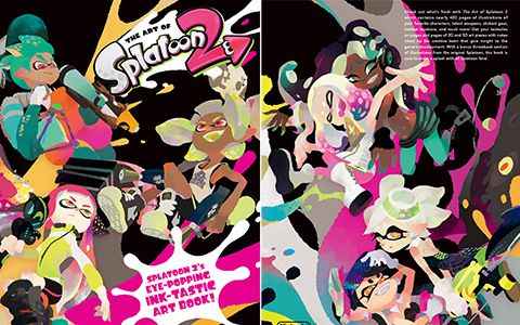 [画集]The Art of Splatoon 2 喷射战士2设定集[230P]