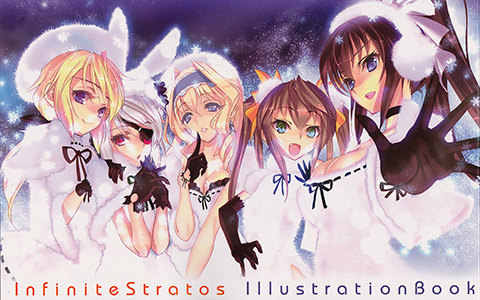 [画集]无限斯特拉托斯(Infinite Stratos) 插画集[36P]