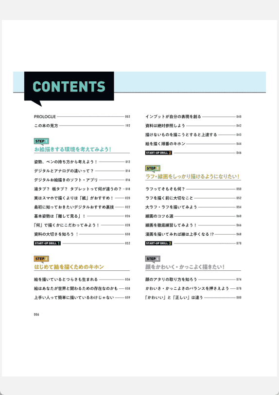 [无水印][自购]斋藤直葵从零开始的插画练习册[200P]