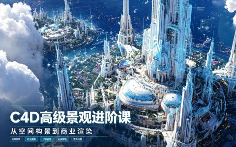 [课程]C4D高级景观进阶课[高清画质]