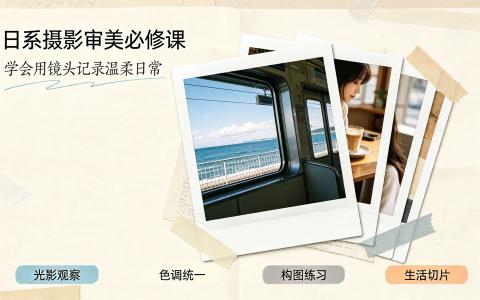 [课程]日系摄影审美必修课[高清画质]