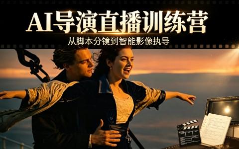 [课程]AI导演直播训练营[高清画质]