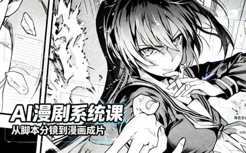 [课程]AI漫剧系统课[高清画质]