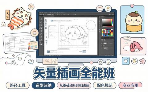 [课程]矢量插画全能班[高清画质]