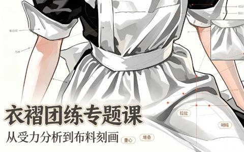 [课程]衣褶团练专题课[高清画质]