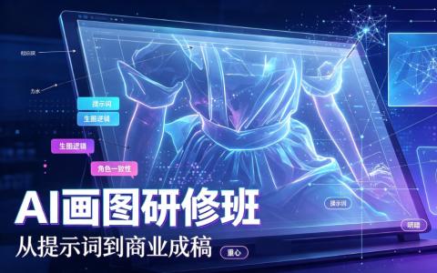[课程]AI画图研修班[高清画质]