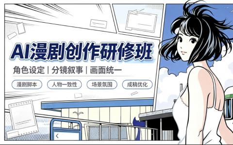 [课程]AI 漫剧创作研修班[高清画质]