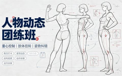 [课程]人物动态团练[高清画质]