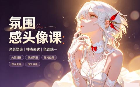 [课程]氛围感头像课[高清画质]