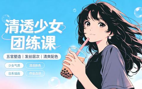 [课程]清透少女团练课[高清画质]