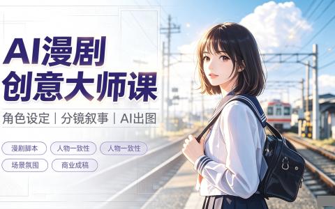 [课程]AI漫剧创意大师课[高清画质]