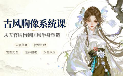 [课程]古风胸像系统课[高清画质]