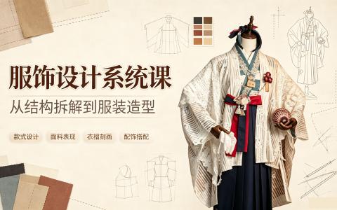 [课程]服饰设计系统课[高清画质]