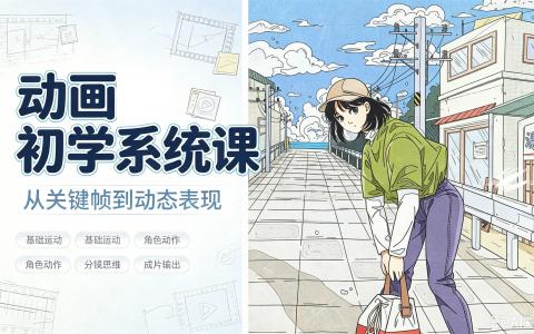 [课程]动画初学系统课[高清画质]