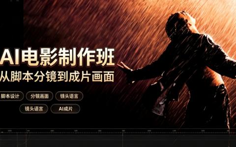 [课程]AI 电影制作班[高清画质]