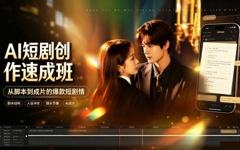 [课程]AI短剧创作速成班[高清画质]