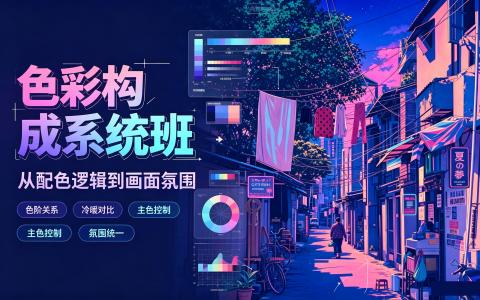 [课程]色彩构成系统班[高清画质]
