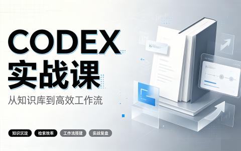 [课程]CODEX 实战课[高清画质]